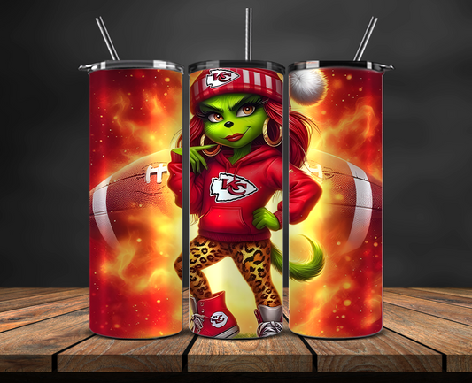 Kansas City Chiefs Tumbler Wrap, NFL Trendy Tumbler 27