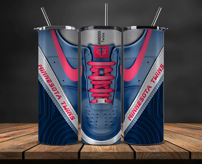 Minnesota Twins Tumbler Wrap, MLB Sneaker Tumbler Wrap 27