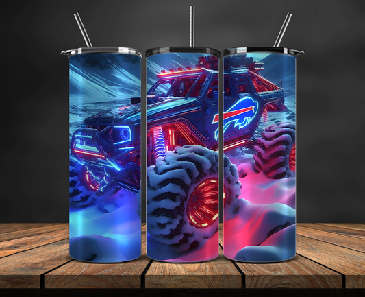 Buffalo Bills Tumbler Wrap, NFL Trendy Tumbler 28