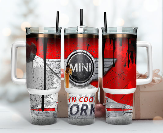 Mini Tumbler Wrap 40oz, Logo Car Tumbler Wrap 40oz