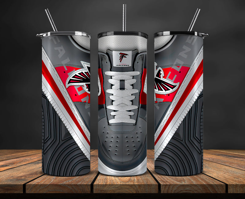 Atlanta Falcons Tumbler Wrap, NFL Sneaker Tumbler Wrap 30 – Tumblerpng