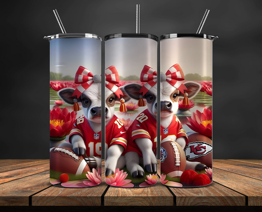 Kansas City Chiefs Tumbler Wrap, NFL Trendy Tumbler 30