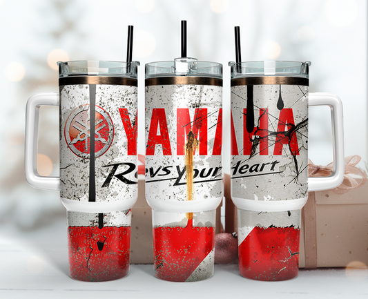 Yamaha Tumbler Wrap 40oz, Logo Car Tumbler Wrap 40oz