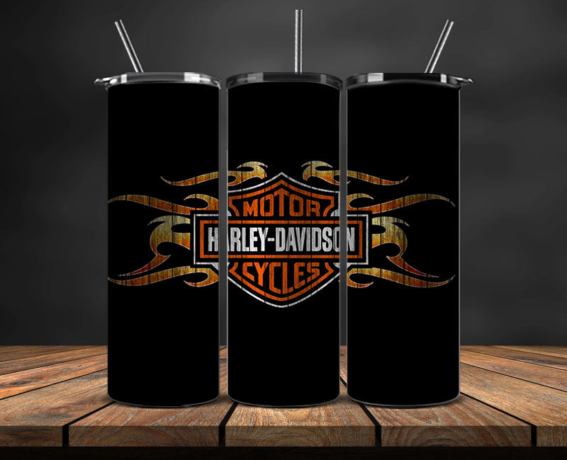 Harley Skinny Tumbler Png, Motor Harley Digital Tumbler Wrap, Harley Tumbler Wrap New 36