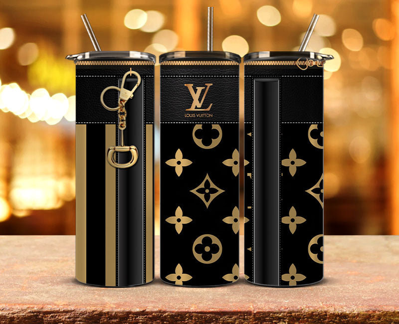 LV  Tumbler Wrap, LV Tumbler Png, LV Logo,Luxury Logo Brand 37