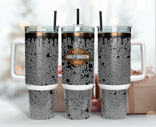 Harley Davidson Tumbler Wrap 40oz, Harley Davidson Tumbler Png 03