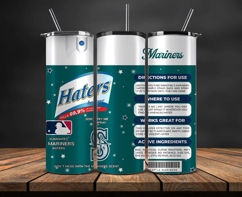 Seattle Mariners Tumbler Wrap, MLB Tumbler Wrap New-03