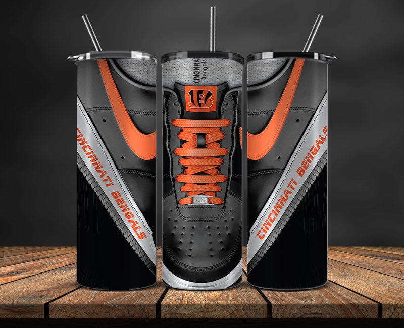 Cincinnati Bengals Tumbler Wrap, NFL Sneaker Tumbler Wrap  40