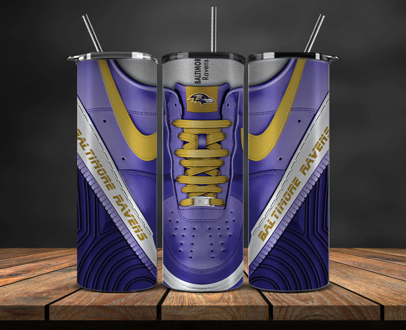 Baltimore Ravens Tumbler Wrap, NFL Sneaker Tumbler Wrap  44