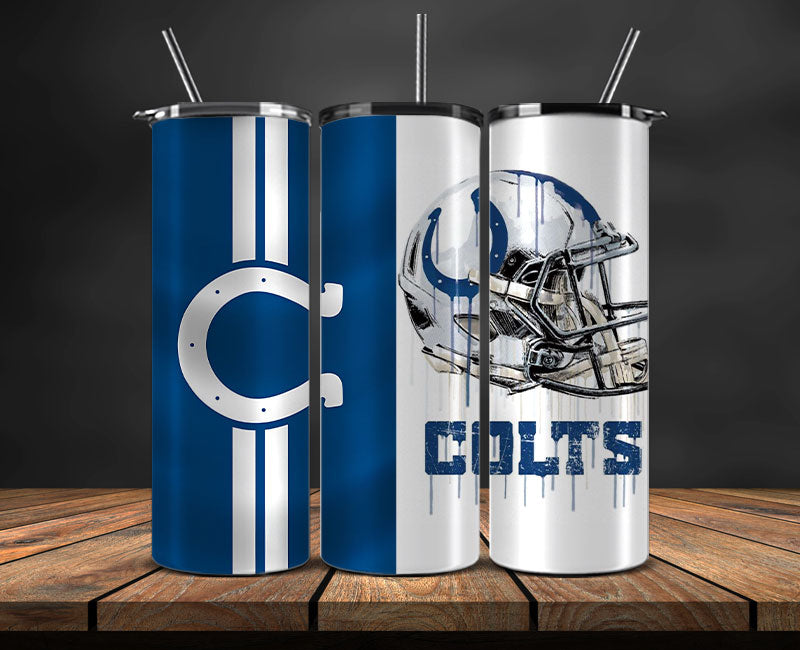 Indianapolis Colts Tumbler Wrap, NFL Logo Tumbler Png, NFL Design Png ...