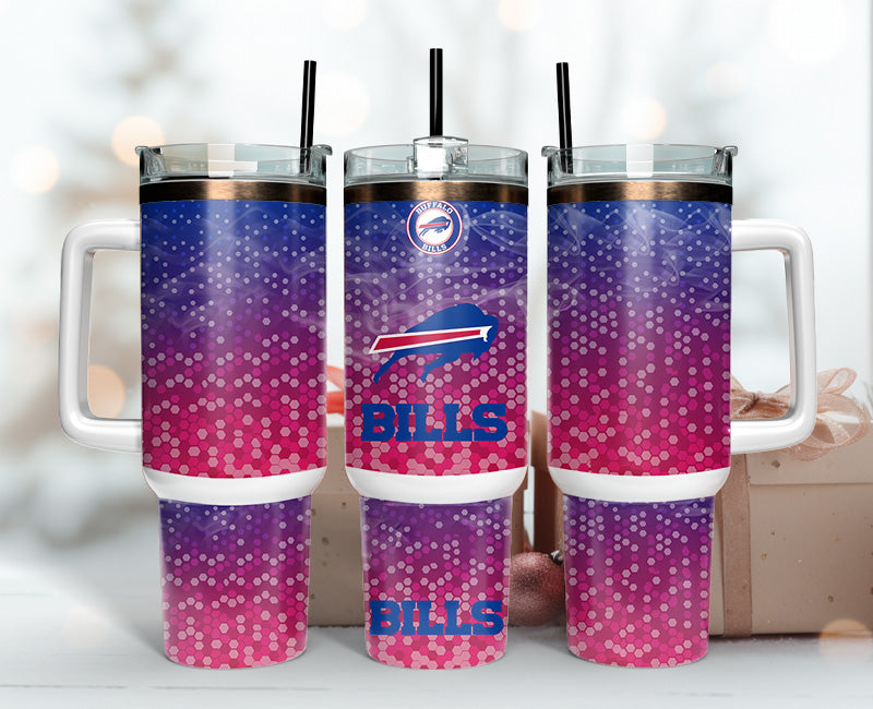 Buffalo Bills Tumbler 40oz Png, 40oz Tumler Png 04