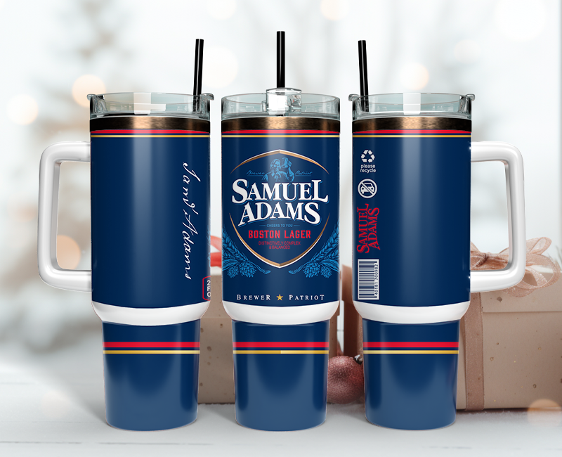 Beer Tumbler Wrap 40oz , 40oz Tumbler Sublimation Png , Tumbler Wrap 04