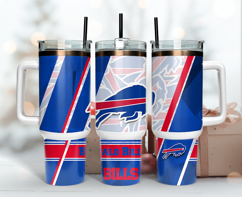 Buffalo Bills 40oz Tumbler,NFL Tumbler Wrap , 40oz Tumbler Sublimation Png , 40oz Tumbler Wrap 70