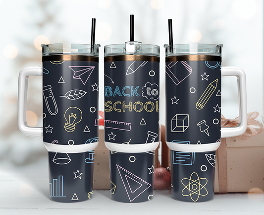 Teacher Tumbler Wrap 40oz, Teacher Tumbler Png 51