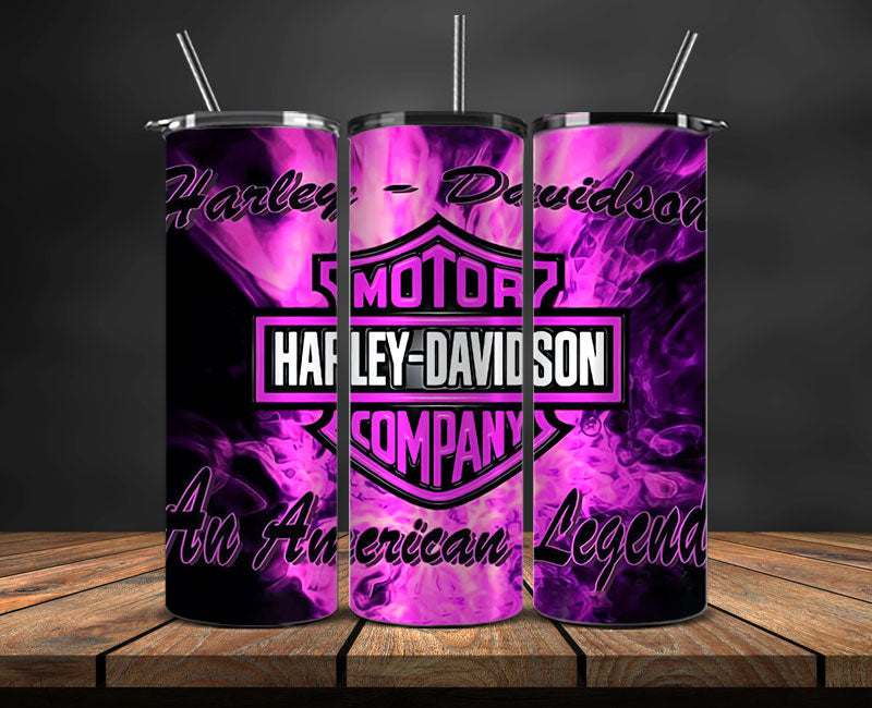 Harley Skinny Tumbler Png, Motor Harley Digital Tumbler Wrap, Harley Tumbler Wrap New 54