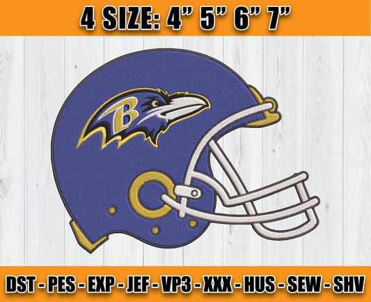 Ravens Embroidery, NFL Ravens Embroidery, NFL Machine Embroidery Digital 60