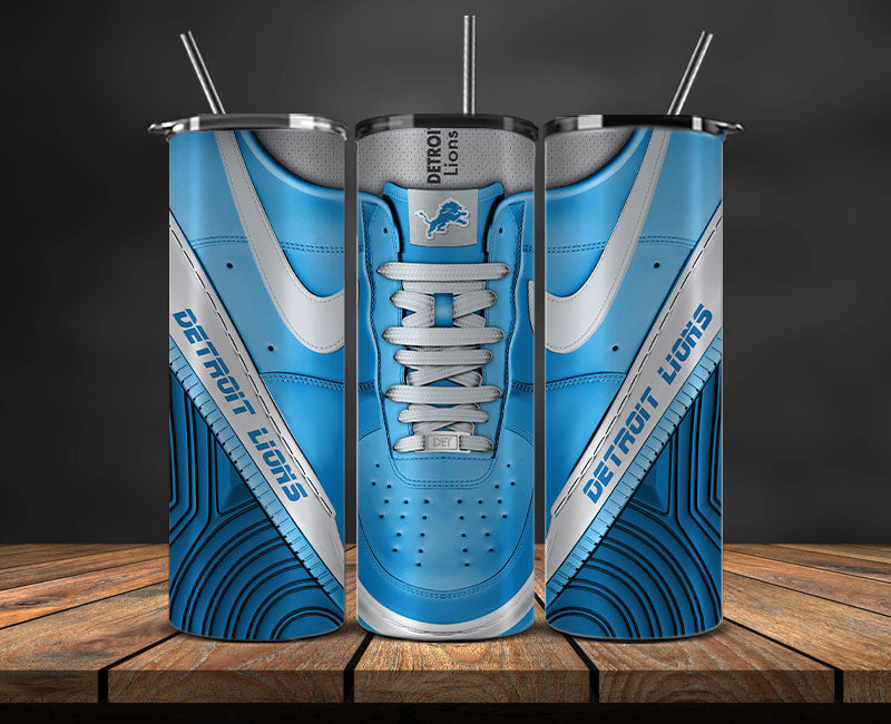 Detroit Lions Tumbler Wrap, NFL Sneaker Tumbler Wrap  60