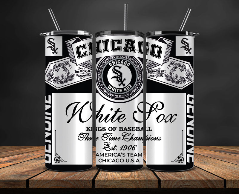 Chicago White Sox Tumbler Wrap, MLB Tumbler Wrap New-61