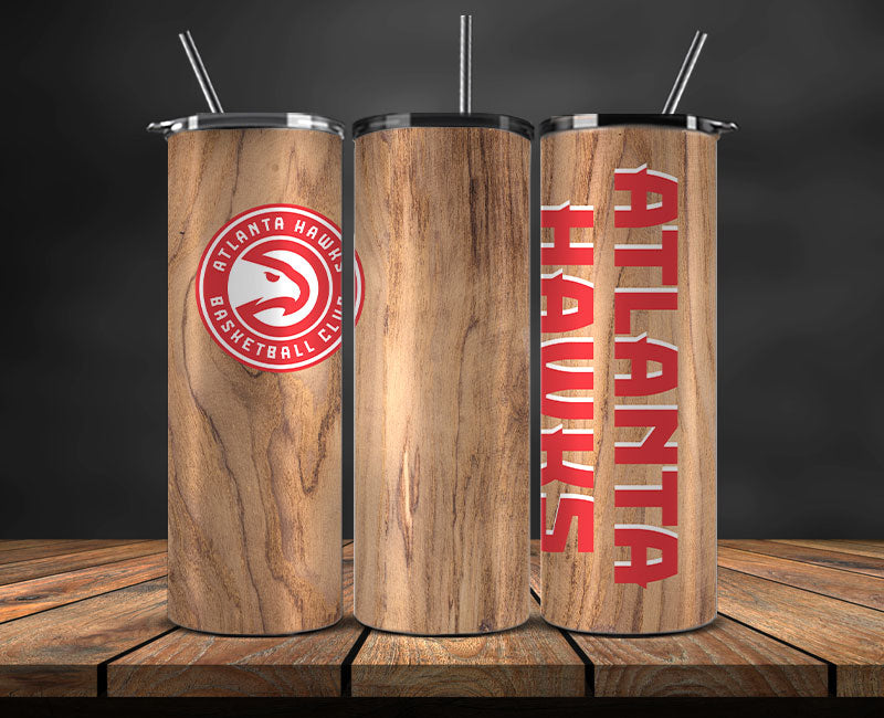 Atlanta Hawks Tumbler Wrap, Basketball Design,NBA Teams,NBA Sports,Nba Tumbler Wrap,NBA DS-61