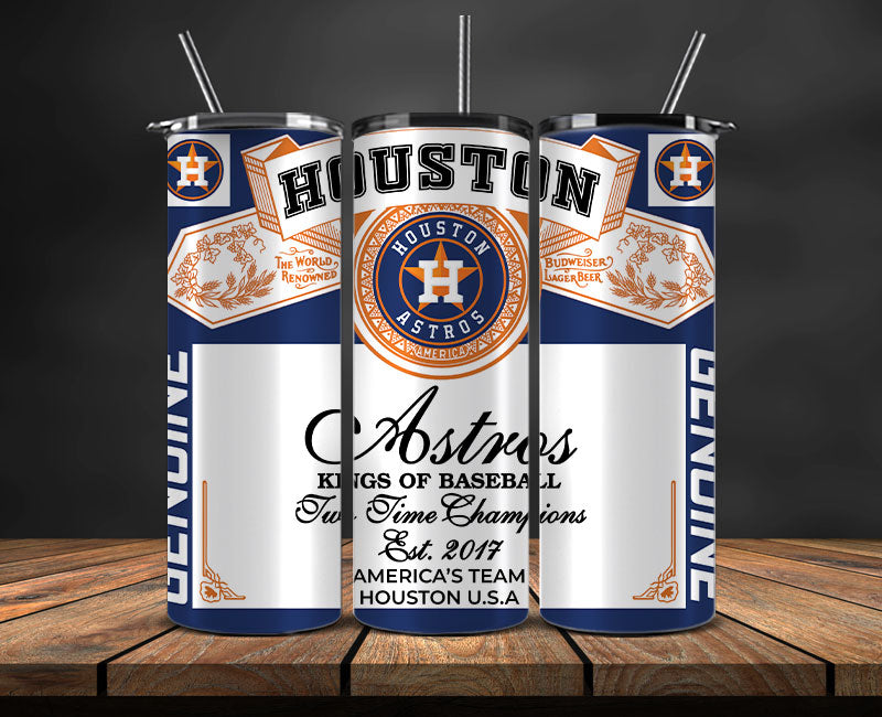 Houston Astros Tumbler Wrap, MLB Tumbler Wrap New-66