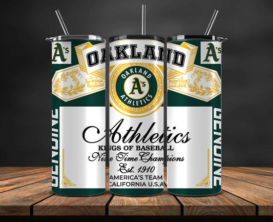 Oakland Athletics Tumbler Wrap, MLB Tumbler Wrap New-67