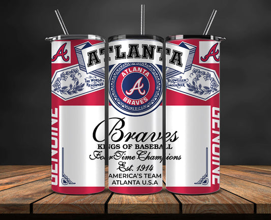 Atlanta Braves Tumbler Wrap, MLB Tumbler Wrap New-68