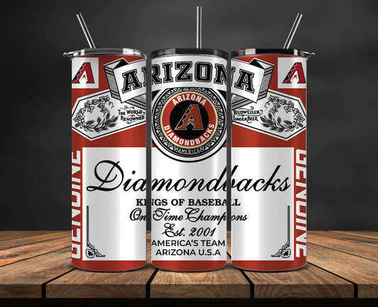 Arizona Diamondbacks Tumbler Wrap, MLB Tumbler Wrap New-69