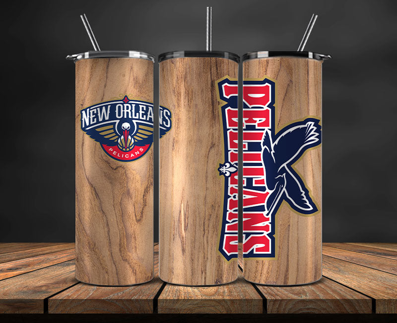 New Orleans Pelicans Tumbler Wrap, Basketball Design,NBA Teams,NBA Sports,Nba Tumbler Wrap,NBA DS-69