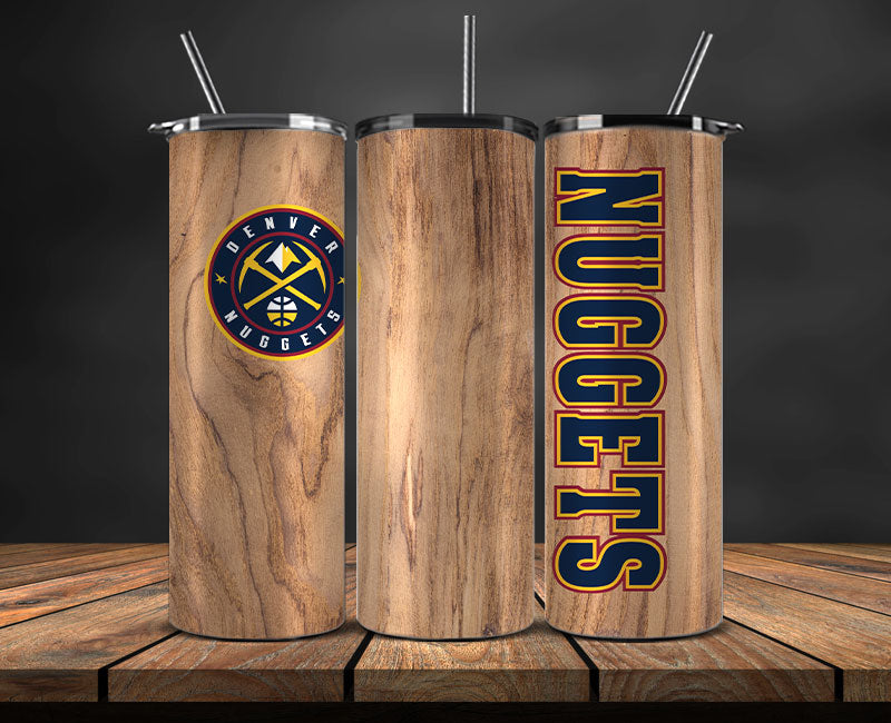 Denver Nuggets Tumbler Wrap, Basketball Design,NBA Teams,NBA Sports,Nba Tumbler Wrap,NBA DS-71