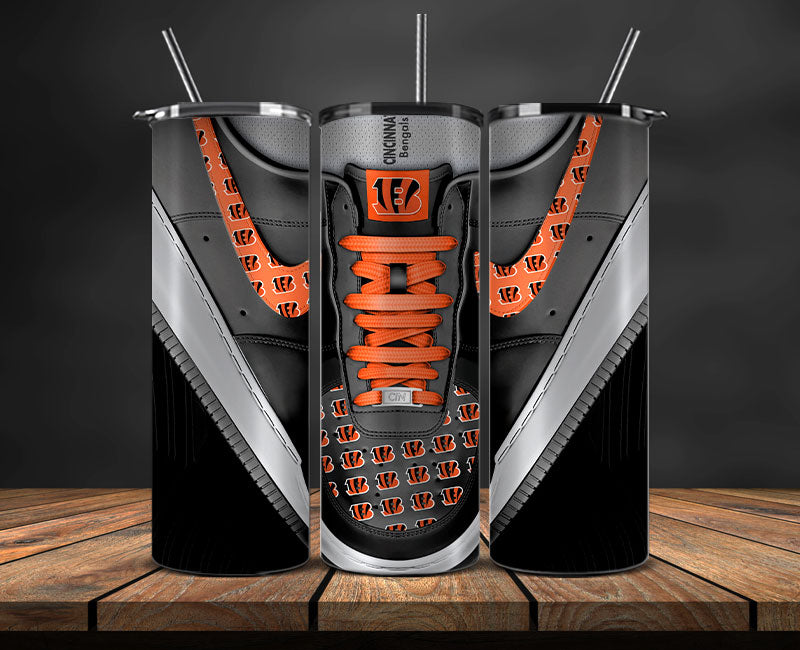 Cincinnati Bengals Tumbler Wrap, NFL Sneaker Tumbler Wrap  72