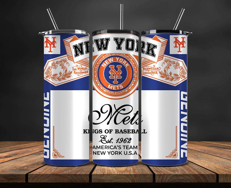 New York Mets Tumbler Wrap, MLB Tumbler Wrap New-77