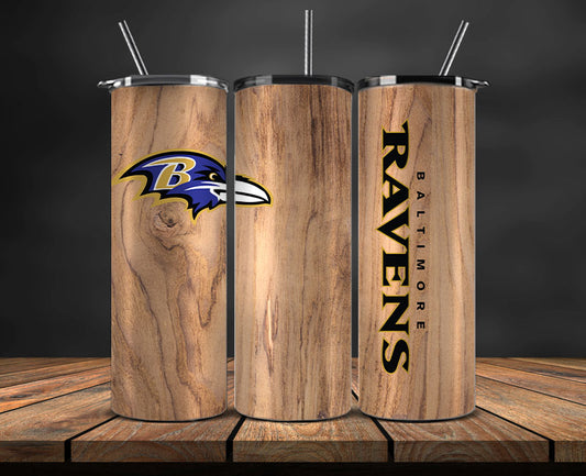 Baltimore Ravens Tumbler Wrap, NFL Logo Tumbler Png, NFL Design Png-77