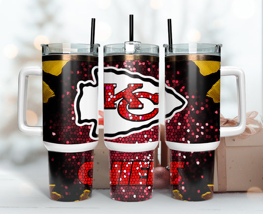 Kansas City Chiefs Tumbler 40oz Png, 40oz Tumler Png 78