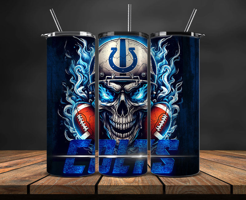 Indianapolis Colts Tumbler Wrap,NFL Tumbler Wrap By AI, AI Tumbler Design 78