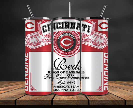 Cincinnati Reds Tumbler Wrap, MLB Tumbler Wrap New-79