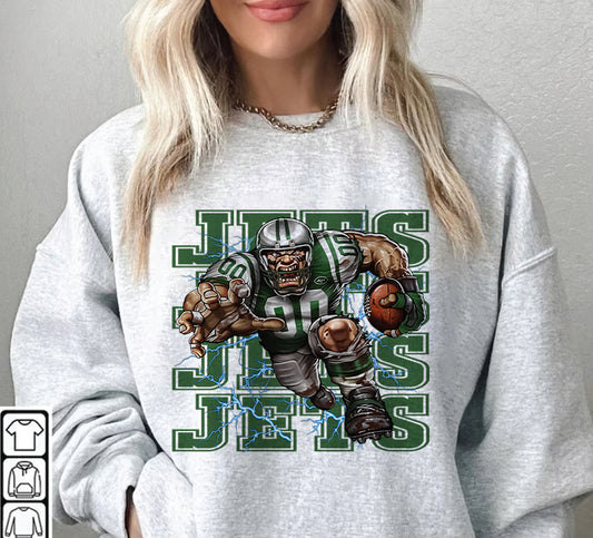 New York Jets Football Sweatshirt png ,  T-Shirt Png, NFL T-Shirt Design 82