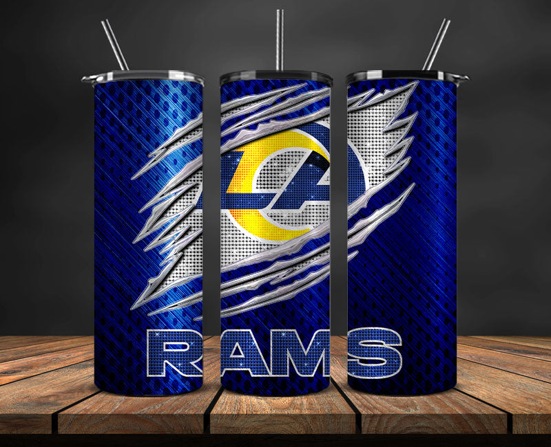 Los Angeles Rams Tumbler Wraps ,Rams Logo, Nfl Tumbler Png 83