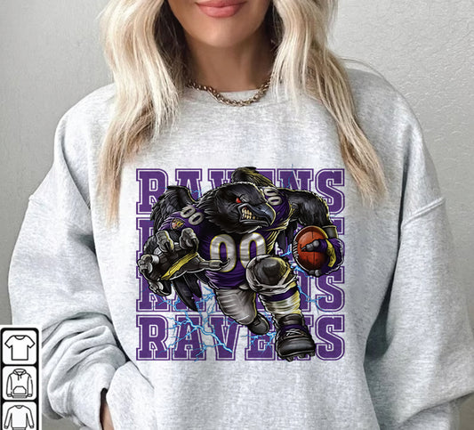 Baltimore Ravens Football Sweatshirt png ,  T-Shirt Png, NFL T-Shirt Design 89