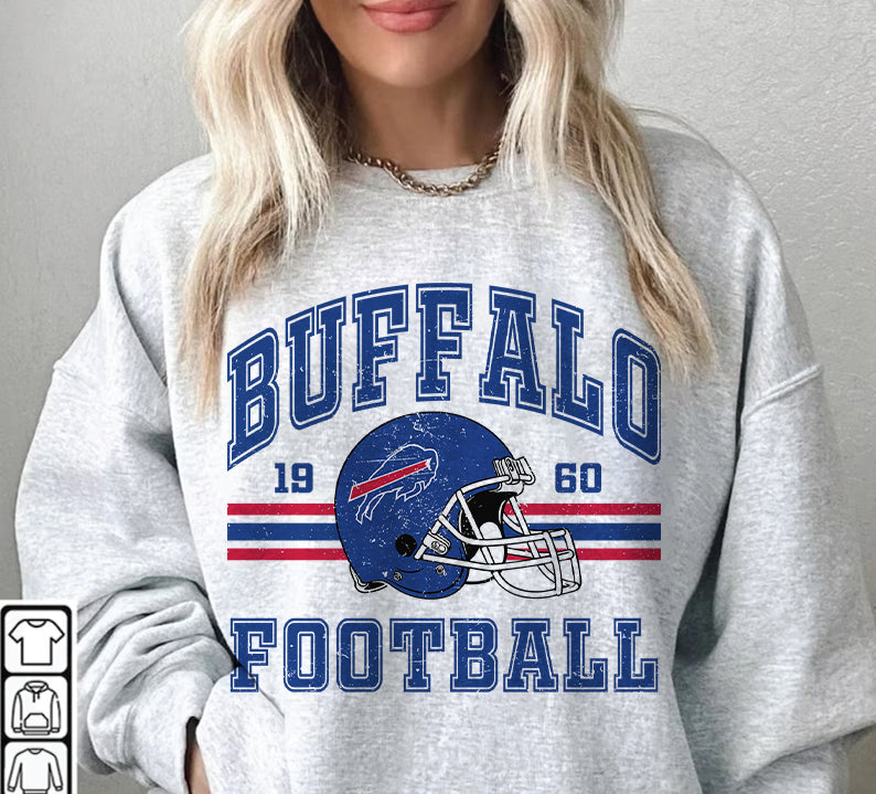 Buffalo Bills Football Sweatshirt png ,  T-Shirt Png, NFL T-Shirt Design 08