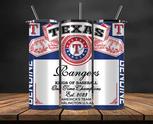 Texas Rangers Tumbler Wrap, MLB Tumbler Wrap New-90