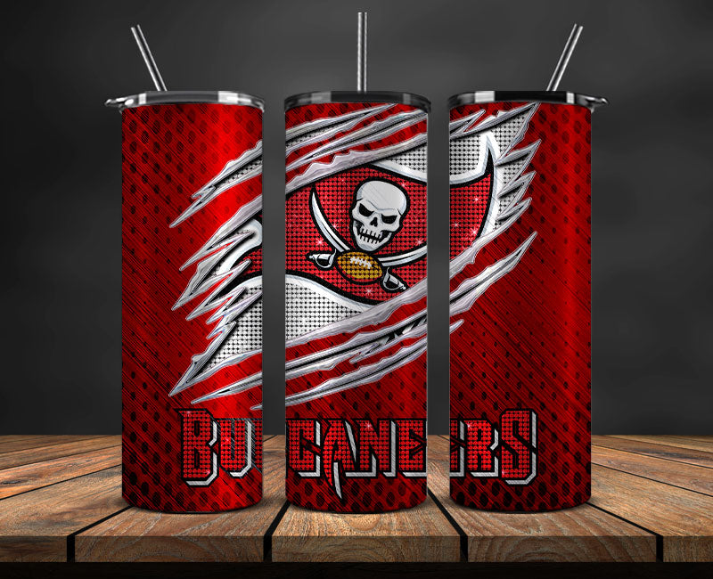 Tampa Bay Buccaneers Tumbler Wraps ,Buccaneers Logo, Nfl Tumbler Png 94