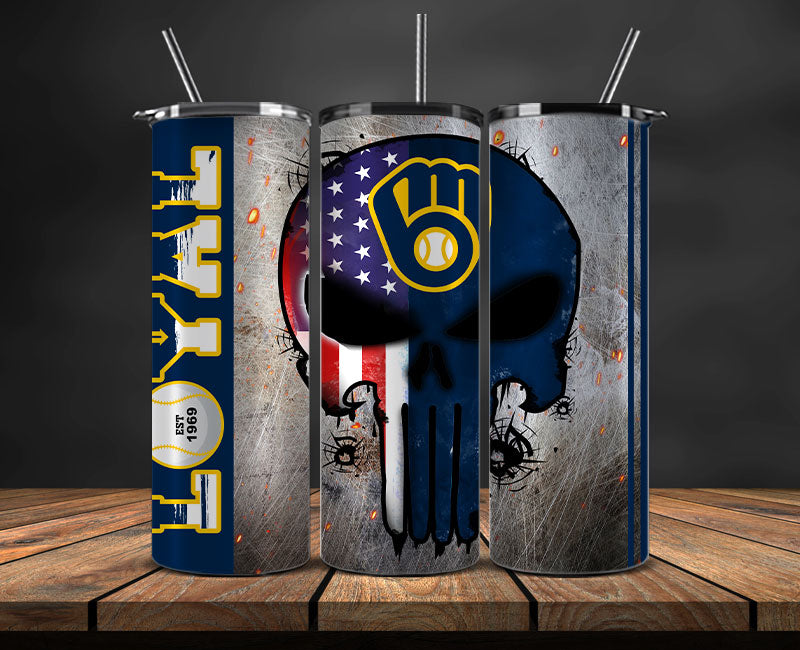 Milwaukee Brewers Tumbler Wrap,  MLB Tumbler Wrap New 98