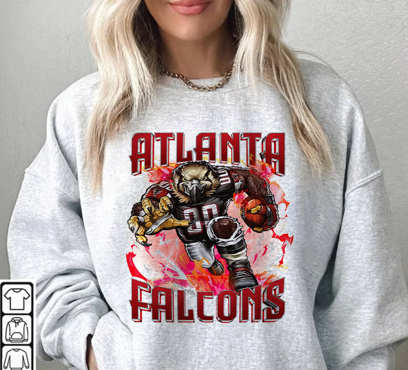 Atlanta Falcons Football Sweatshirt png ,  T-Shirt Png, NFL T-Shirt Design 98