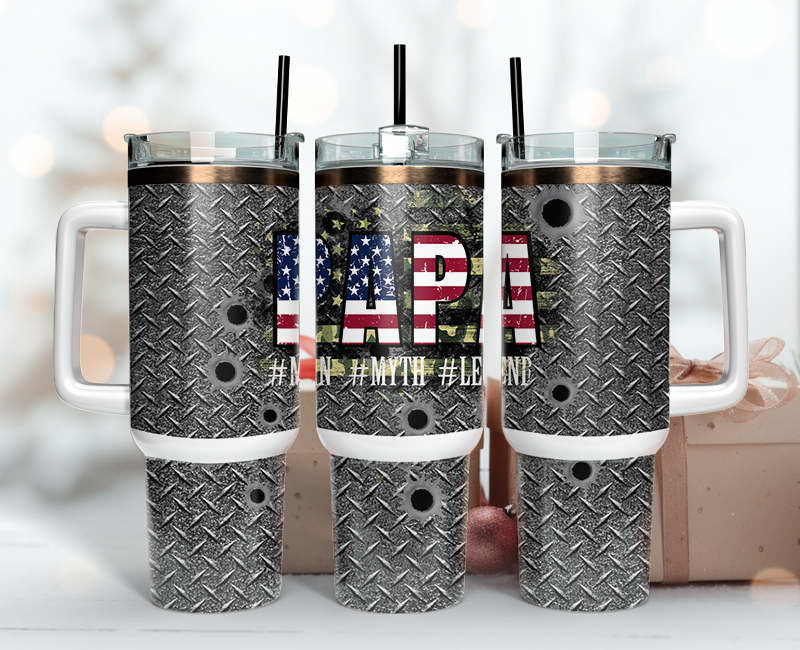 Veteran Tumbler Wrap 40oz , 40oz Tumbler Sublimation Png , Tumbler Wrap 09