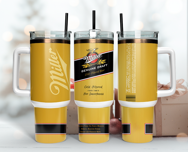 Beer Tumbler Wrap 40oz , 40oz Tumbler Sublimation Png , Tumbler Wrap 09