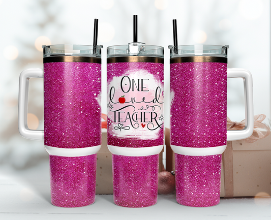 Teacher Tumbler Wrap 40oz, Teacher Tumbler Png 09