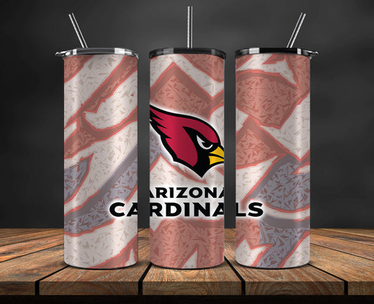 Arizona Cardinals Tumbler, Cardinals Logo Tumbler,NFL Season 2023, Design 160