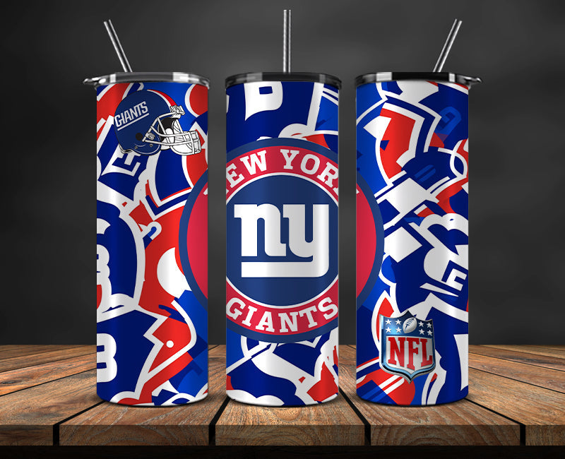 New York Giants Tumbler, NY Giants Logo Tumbler,NFL Season 2023, Design 188