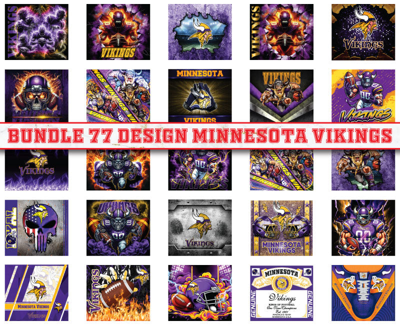 Minnesota Vikings Tumbler Wrap , Football Tumbler Png ,32 Team Sport png 21