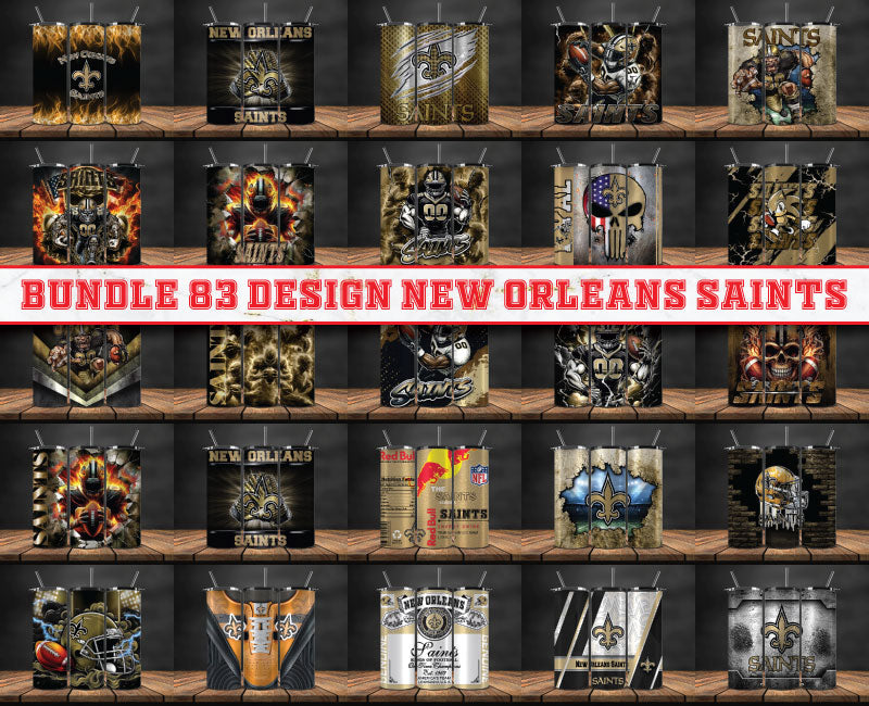 New Orleans Saints Tumbler Wrap , Football Tumbler Png ,32 Team Sport png 23